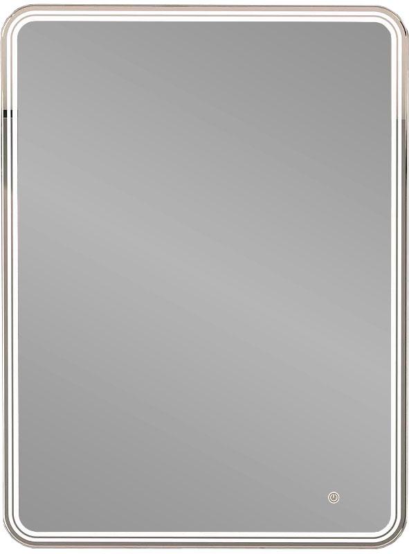 Зеркало 600x800х30мм, с встроенным по периметру светильником, сенсорным выключателем и диммером, Vincea ZZ