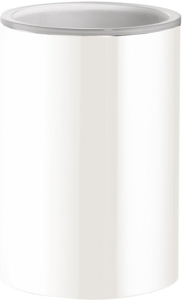 Стакан настольный металл., (цв.хром), Plus ZZ