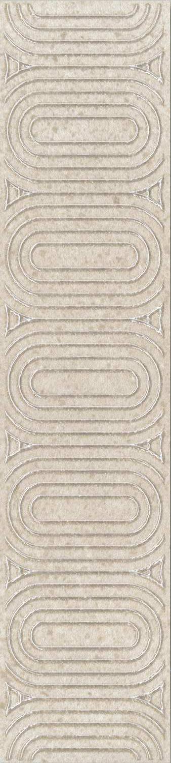 Бордюр Безана бежевый обрезной |25x5,5