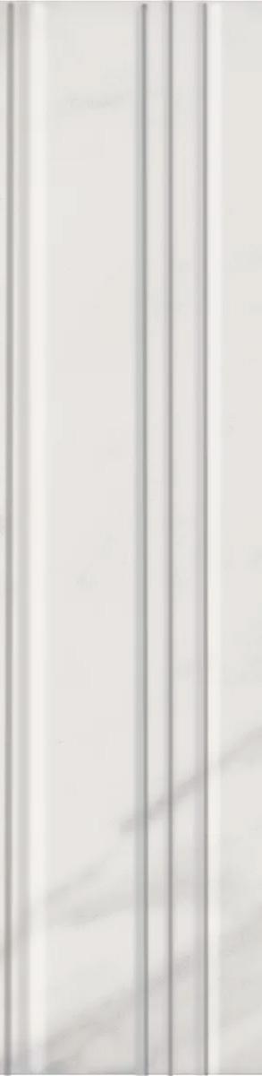 Бордюр Багет Алькала белый |5x20