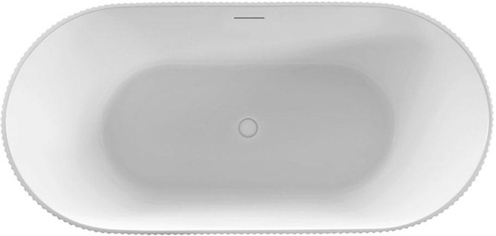 Ванна 1700х800хh580мм, отдельностоящая, интегрир.слив перелив, д/к в цвет ванны в компл.,(акрил цв.белый мат.), Vincea ZZ