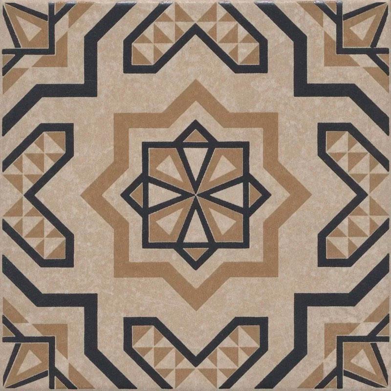 Декор Касабланка бежевый светлый матовый 20x20x0,8