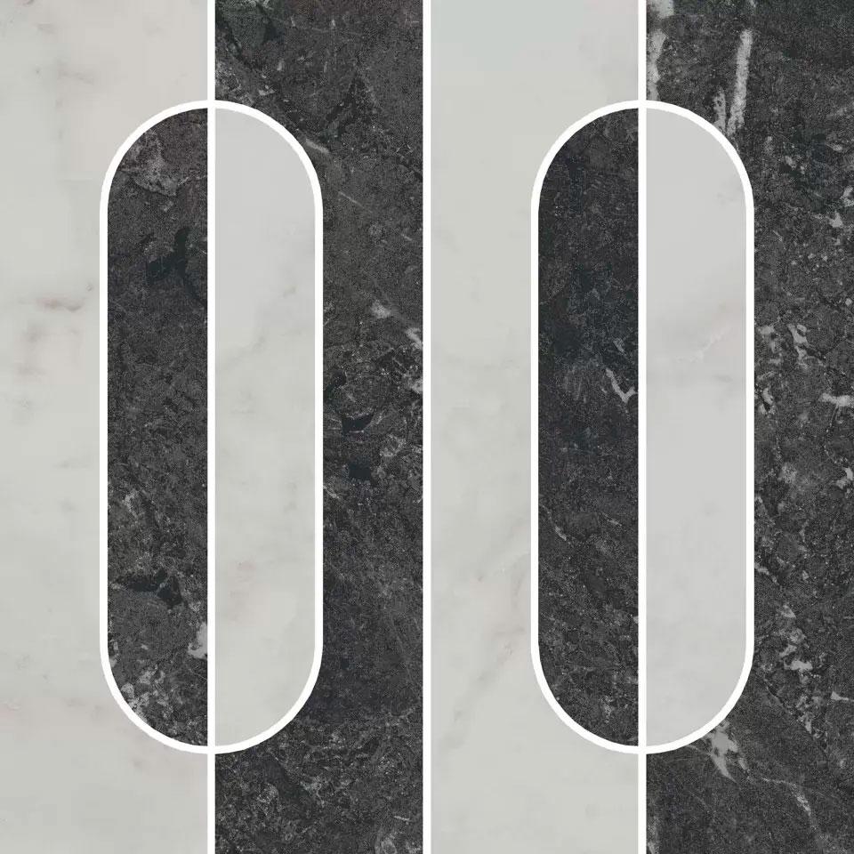 Декор Тубкаль наборный матовый обрезной 30x30x0,9