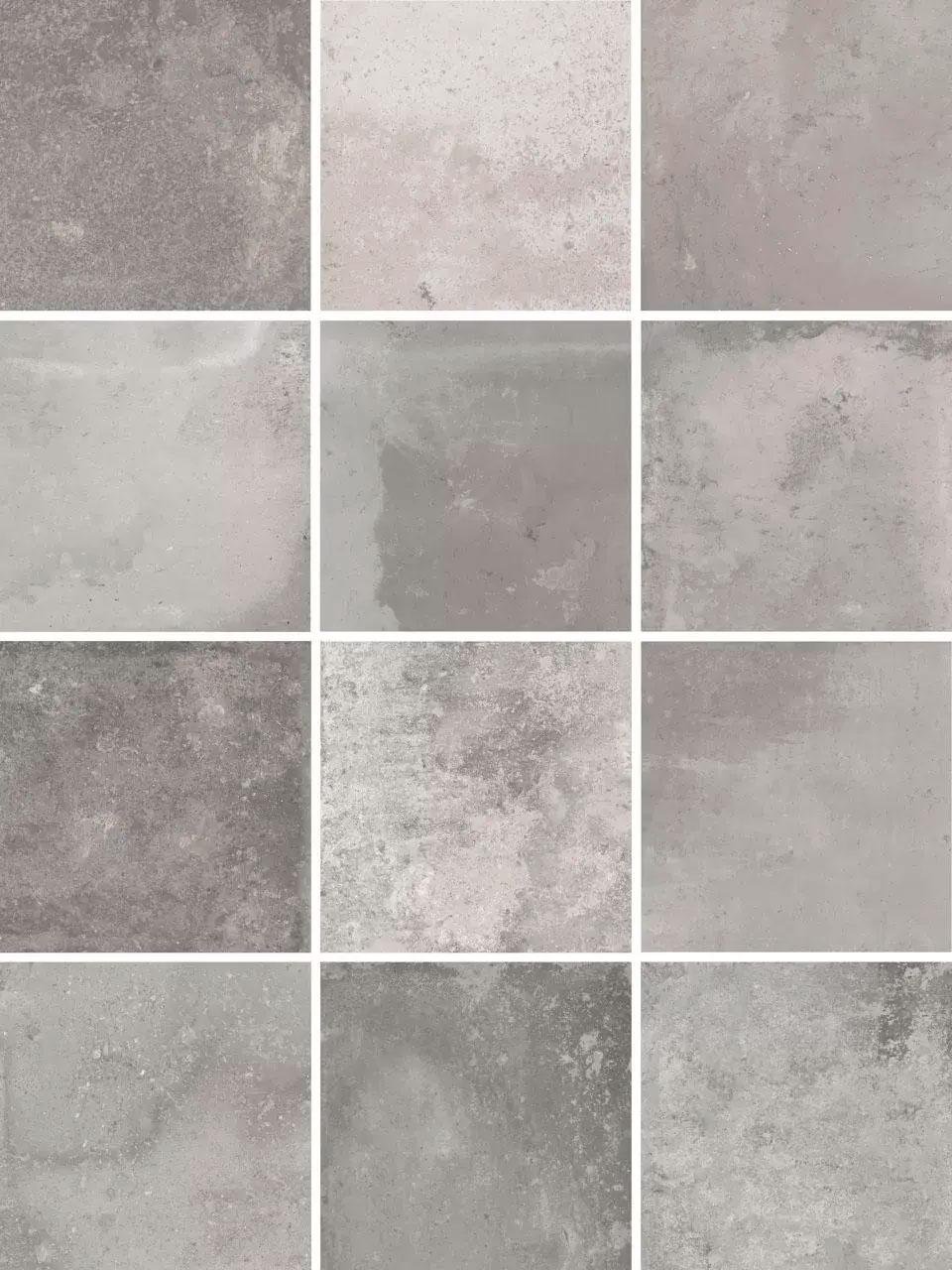 Спартель серый матовый 29,8х39,8 из 12 частей 9,8x9,8x0,7