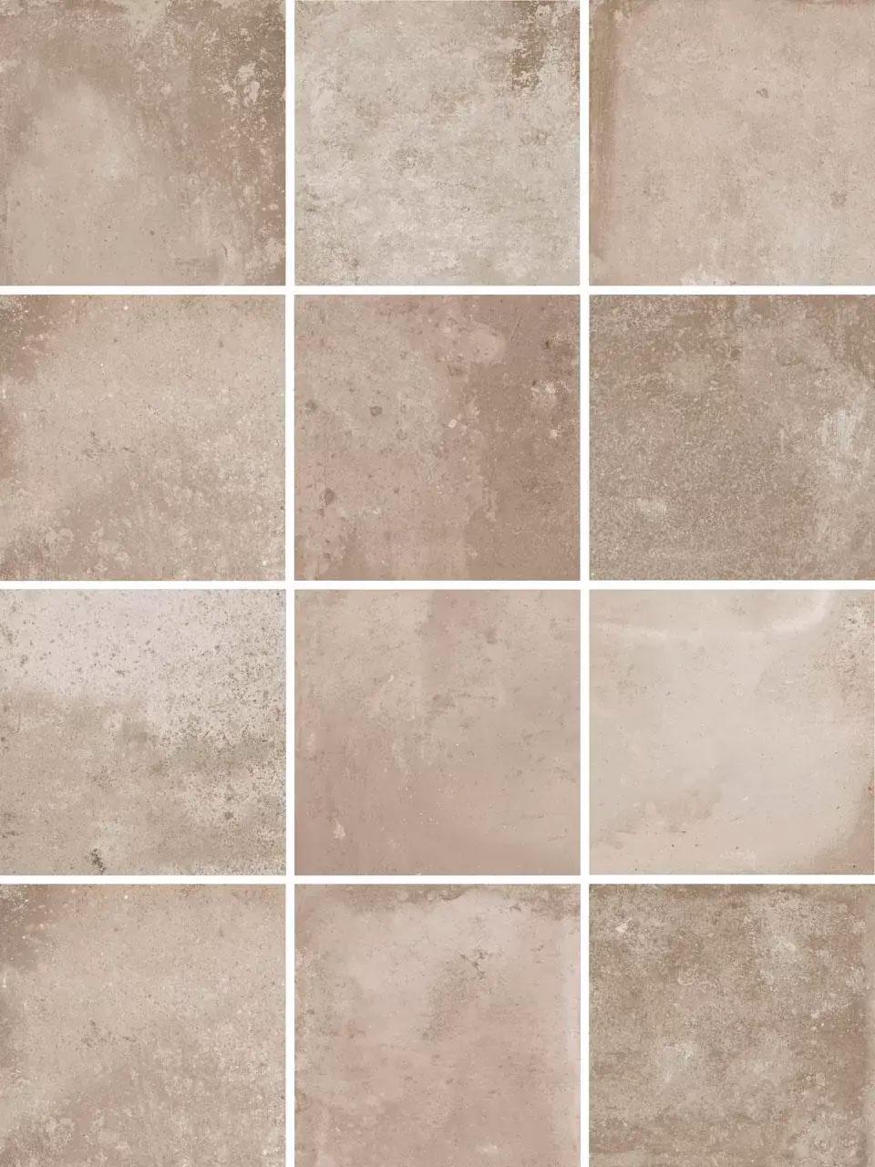 Спартель бежевый матовый 29,8х39,8 из 12 частей 9,8x9,8x0,7