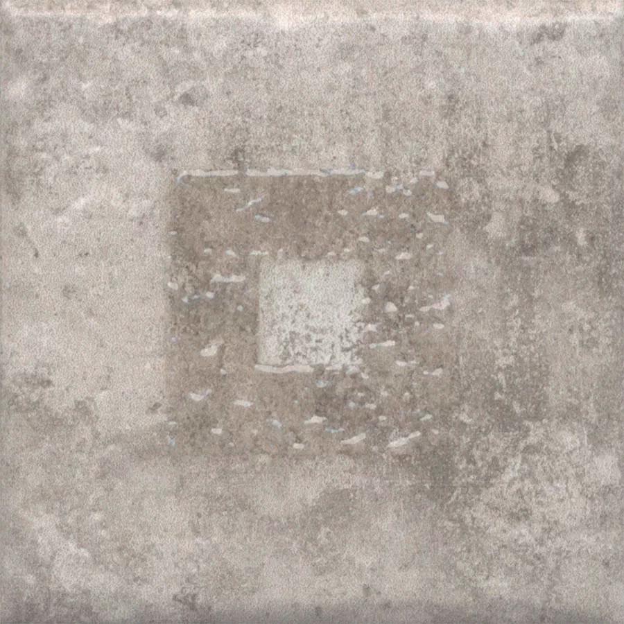 Декор Спартель 3 серый матовый 9,8x9,8x0,7