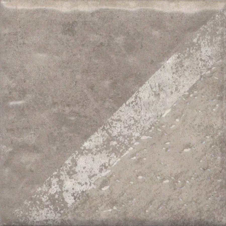 Декор Спартель 5 серый матовый 9,8x9,8x0,7