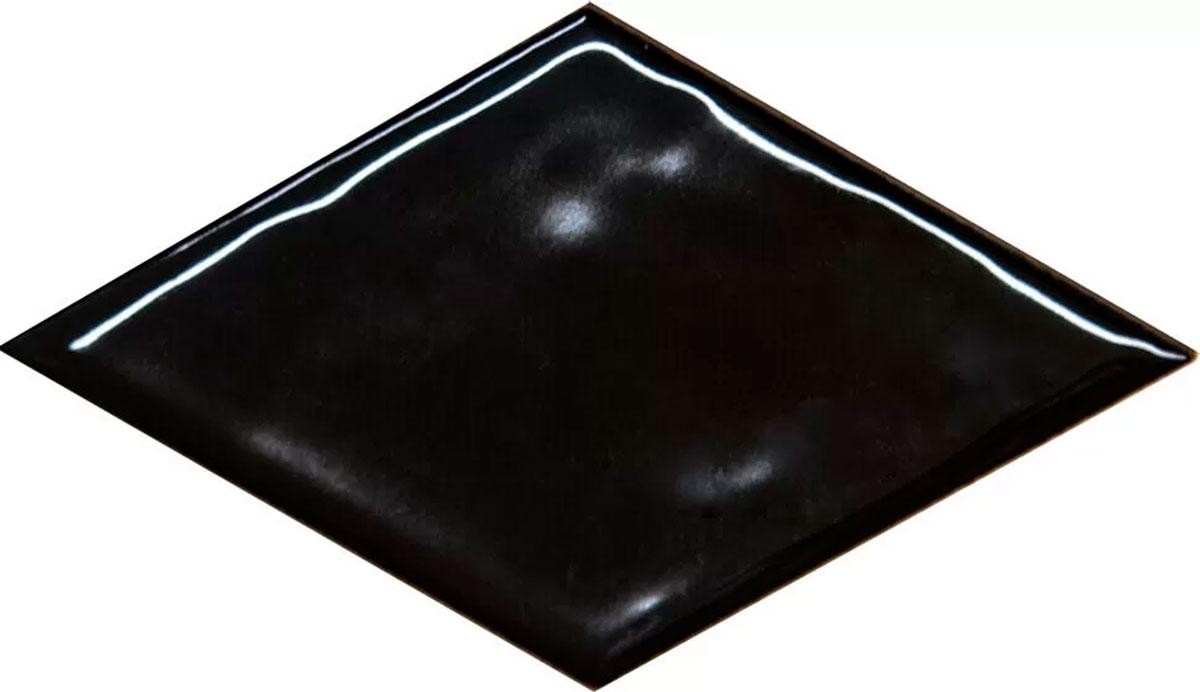 Декор Риад чёрный глянцевый 13,5x7,8x0,9