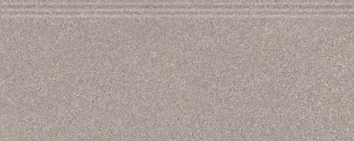 Плинтус Рабат серый матовый обрезной 30x12x1,3