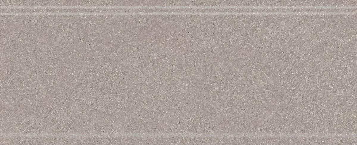 Бордюр Рабат серый матовый обрезной 30x12x1,3