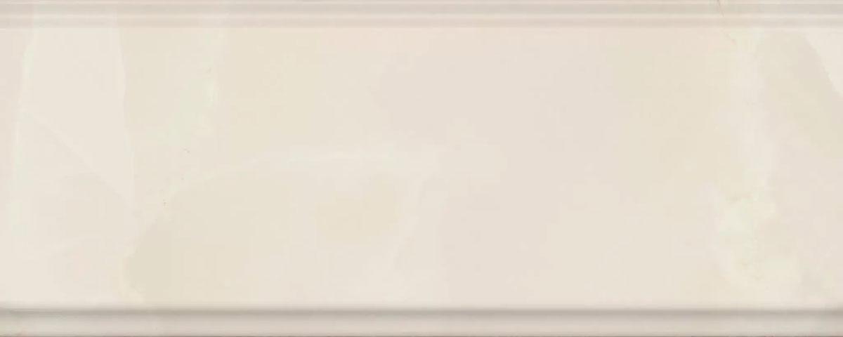 Бордюр Махкама бежевый светлый глянцевый обрезной 30x12x1,3