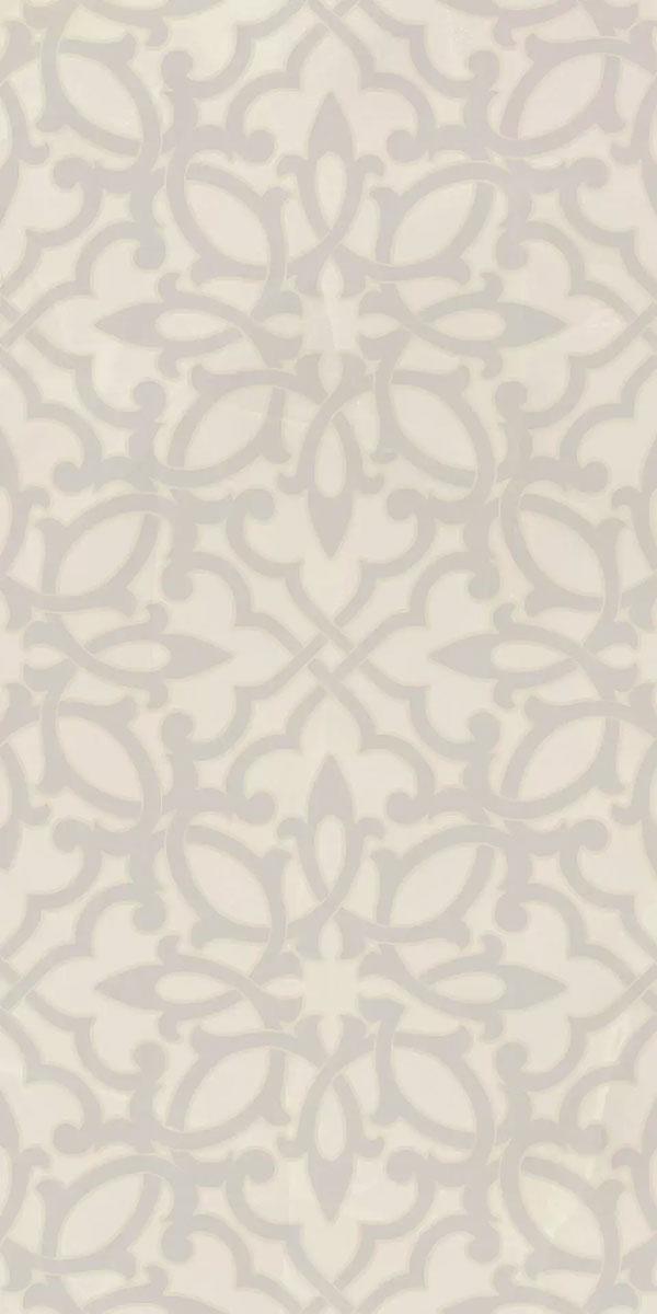 Декор Махкама бежевый светлый глянцевый обрезной 30x60x0,9