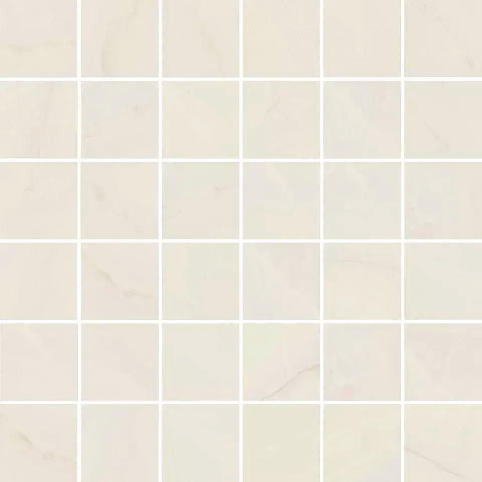 Декор Махкама мозаичный бежевый светлый глянцевый обрезной 30x30x0,9