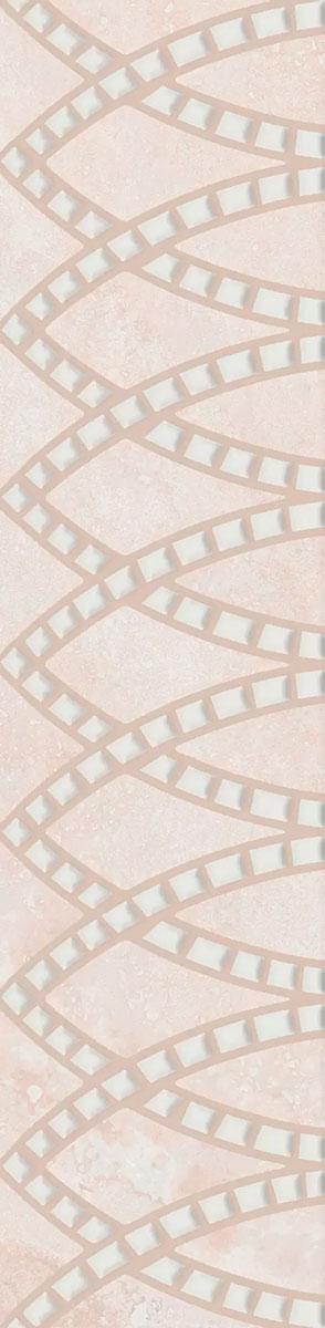 Бордюр Литос бежевый светлый матовый обрезной 30x7,2x0,9