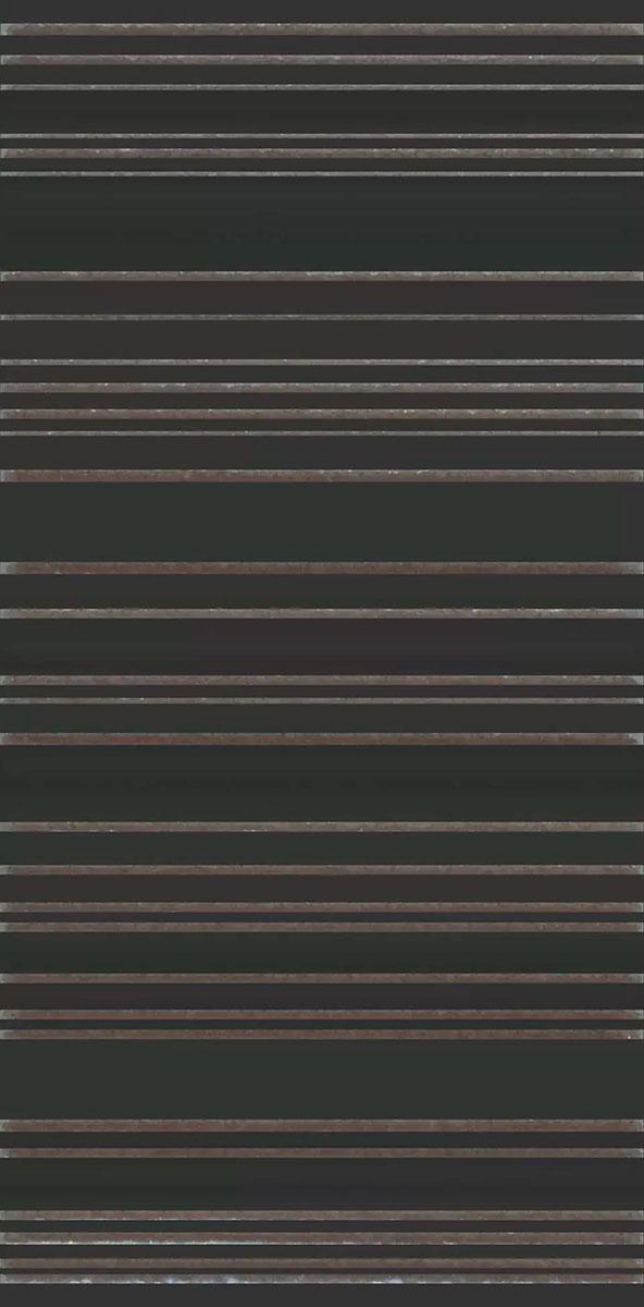 Декор Касба чёрный структура 7,4x15x0,82