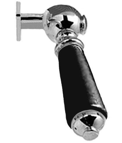 Ручка слива для "Среднего" и "Компакт" бачка (хром/черная), Westminster ZZ