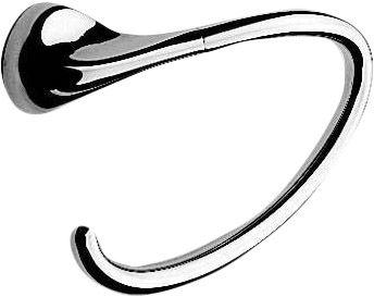 Полотенцедержатель-полукольцо 23х7,5хh14см, (цв.хром), Melo ZZ