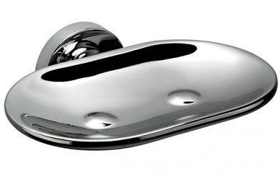 Мыльница настенная (металл цв.хром), Basic ZZ