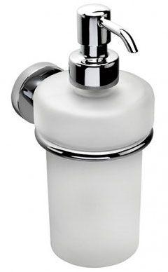 Дозатор настеный (стекло мат., держ. цв.хром), Basic ZZ