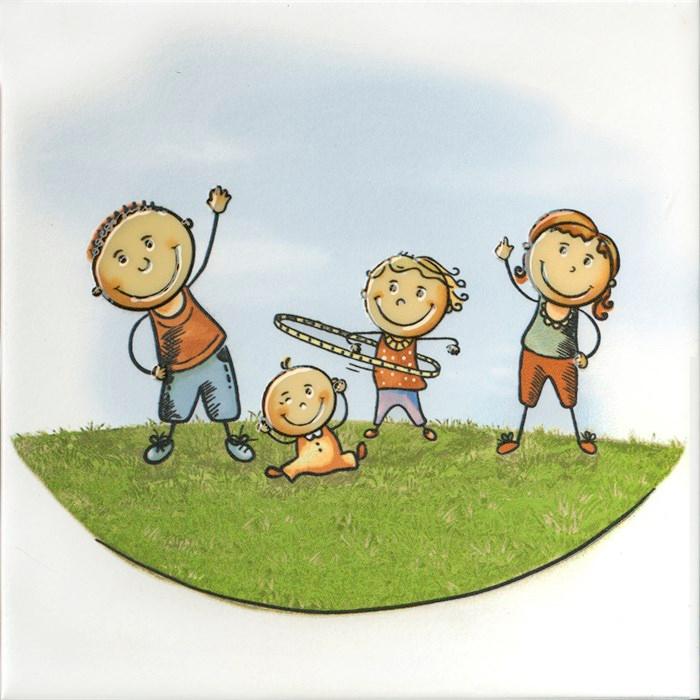 Декор Весёлые старты Аэробика ZZ 20х20