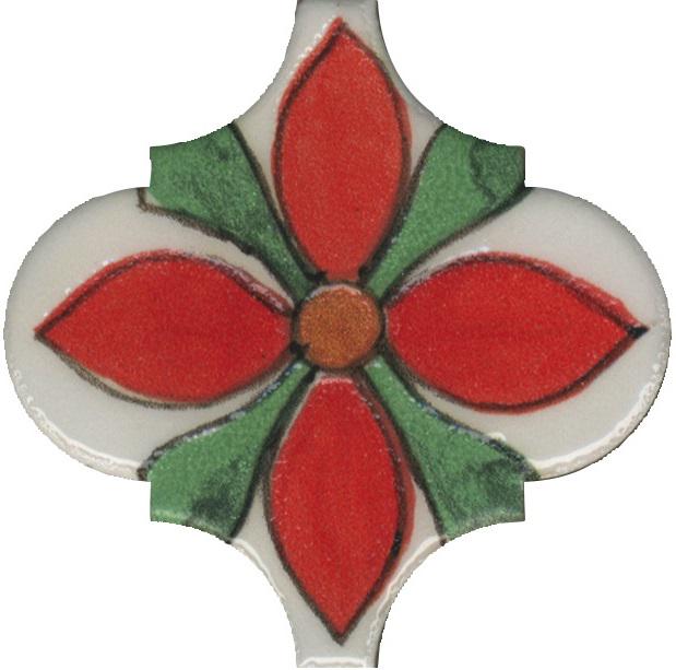 Декор Авейру 6 глянцевый  |6,5х6,5