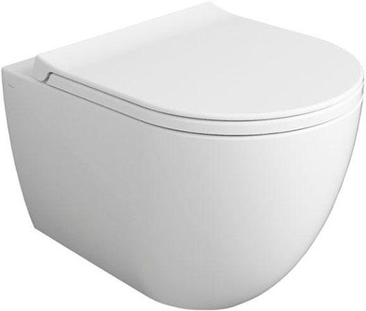 Унитаз подвесной безободковый Rimless, 48х37cм, без сиденья, БЕЗ крепежа, (цв.белый), XS Vignoni ZZ