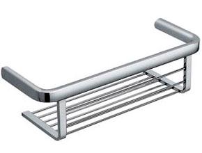 Полочка решетка для душа 30х10,7хh8,8см, (цв. хром), Lulu KL
