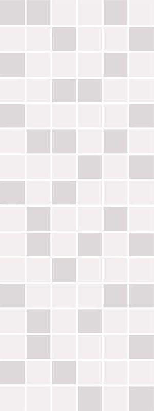 Декор Вилланелла мозаичный белый|15х40