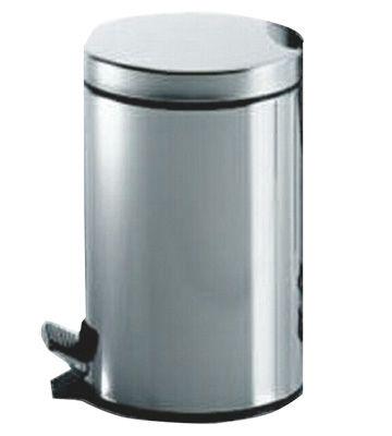 Ведро круглое с крышкой и педалью 20х20(27)хh32см, (нерж.сталь), Colombo