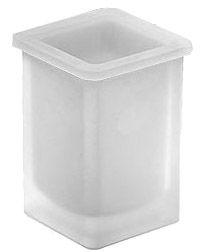 Стакан, отдельно БЕЗ ДЕРЖАТЕЛЯ, (стекло мат.), Lulu ZZ