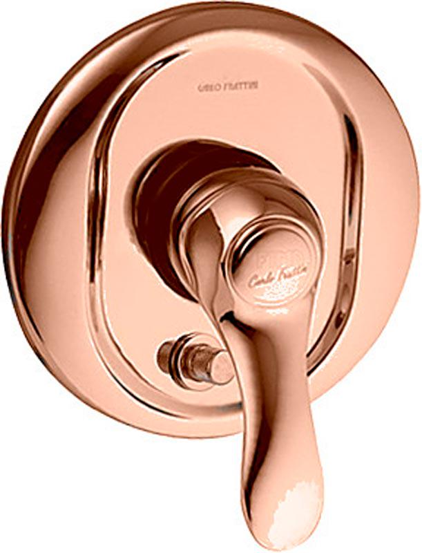 Смеситель для душа, встраиваемый в стену, с переключателем, (БЕЗ внутр.части арт.F3000), (цв. бронза), Lamp ZZ