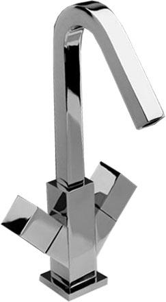 Смеситель для раковины, пробка "Click-clack" для отверстия слива в компл., (цв. хром) X-Change XQ ZZ