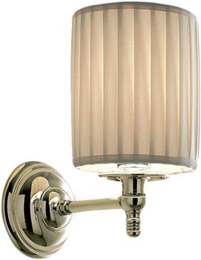 Светильник 115х190хh245мм, (держатель цв. латунь, абажур цв.белый), Daisy 2 ZZ