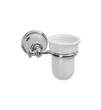 Стакан настенный (хром/керамика), Old italy KL