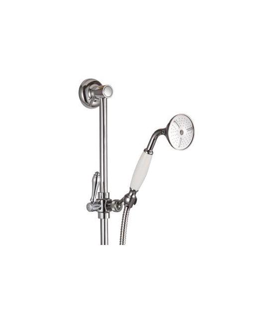 Стойка для душа, h65,4см, "Классика", лейка, шланг 1,5м в компл., (цв.бронза), 3M ZZ