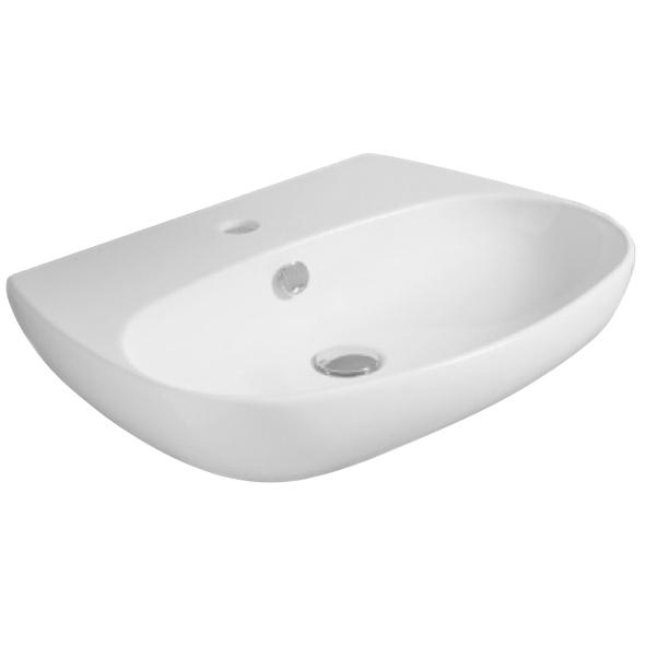 Раковина подвесная, накладная 60х46хh16см, БЕЗ крепежа арт.F 89, Vignoni ZZ