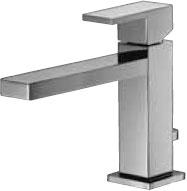 Смеситель для раковины, "Длинный" излив 168мм, с д/к, (цв. хром) Q ZZ