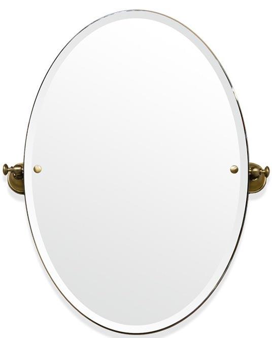 Зеркало овальное, поворотное, 56х8хh66см, (цв.держателей: бронза), Harmony ZZ