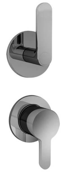 Смеситель для душа, встраив.в стену, с переключателем, внешняя часть без внутр.части арт.44 00 M585A, (цв. хром), Icona Deco ZZ