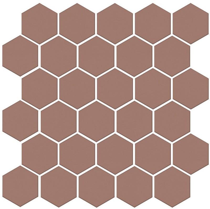 Агуста розовый матовый 29,7x29,8 из 30 частей 5,2х6