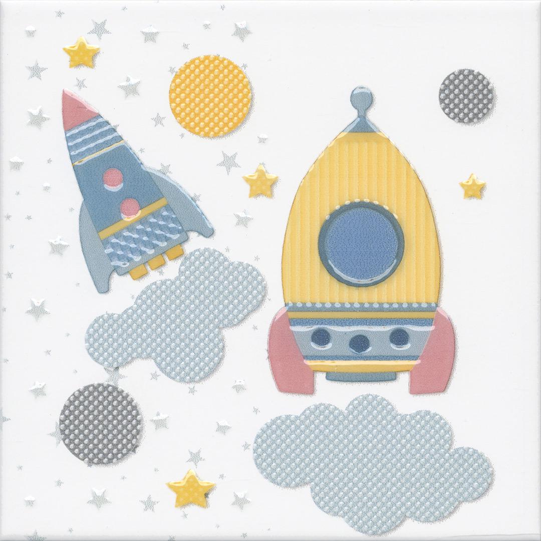 Декор Бон Вояж Ракета ZZ 20х20