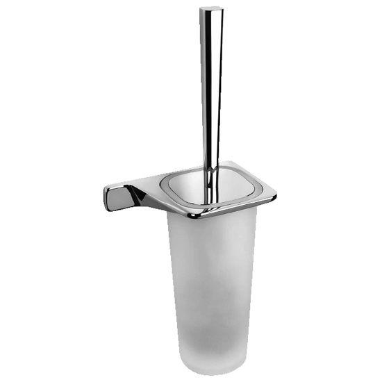 Ёрш настенный "Правый" крепл. слева, (цв. хром, стекло матов.), Alize