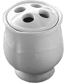 Стакан-держатель зубных щеток настольный, керамический, Emily ZZ