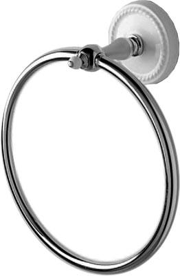 Полотенцедержатель-кольцо (керамика/хром) Dorothy KL