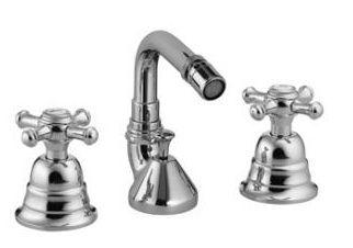 Смеситель для биде на 3 отв., с д/к (хром), Old italy ZZ