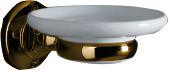 Мыльница настенная (цв. бронза / керамика) Victoria ZZ