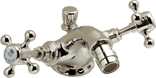 Смеситель для биде на 1 отв. с д/к (латунь) Victorian ZZ