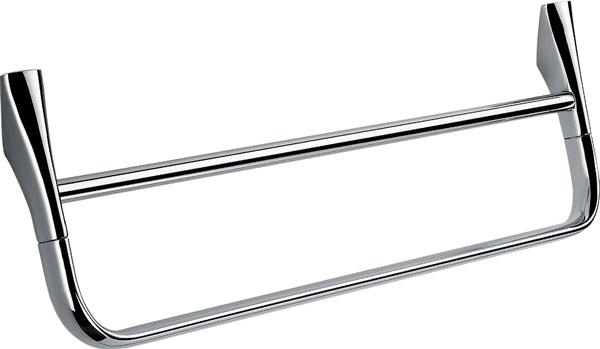 Полотенцедержатель наклон. двойной 47,5 см, (цв.хром), Land ZZ