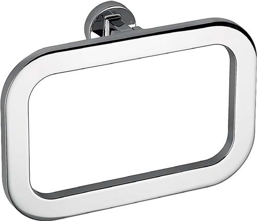 Полотенцедержатель кольцо 21х15см, (цв.хром) Nordic ZZ