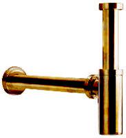 Сифон для раковины (кругл.), 1 1/4, (цв. oxidized), 3М ZZ